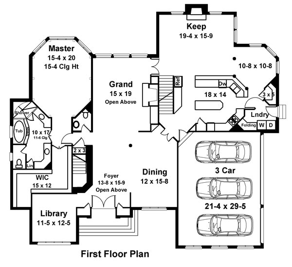 1st Floor Plan